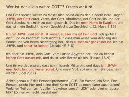 monotheismus