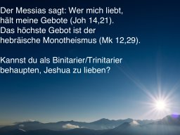 monotheismus