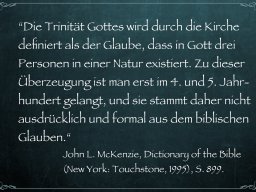 monotheismus