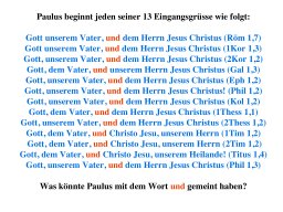 monotheismus